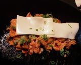 簡単！豚こまのケチャップチーズ作り方6写真