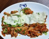 簡単！豚こまのケチャップチーズ作り方7写真