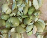 枝豆とハムの玉子炒め作り方1写真