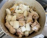 鳥と大根の煮物作り方3写真