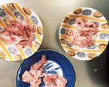 レンジ根菜茄子簡単中華トンテキ味甘酢酢豚作り方3写真