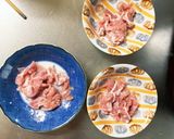レンジ根菜茄子簡単チリソース味甘酢酢豚作り方3写真