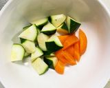 レンジ根菜茄子簡単中華トンテキ味甘酢酢豚作り方5写真