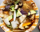 レンジ根菜茄子簡単中華トンテキ味甘酢酢豚作り方12写真