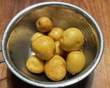 新じゃがの味噌砂糖炒め作り方1写真