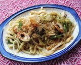 あるもんde焼きうどん♪作り方1写真