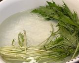 水菜入りしょうが焼き作り方1写真