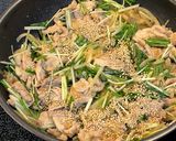 水菜入りしょうが焼き作り方11写真