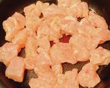 鶏肉の甘酢ケチャップ炒め作り方2写真
