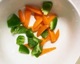 お一人様野菜たっぷりレモン味噌味洋風炒飯作り方4写真