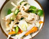 お一人様野菜たっぷりレモン味噌味洋風炒飯作り方8写真