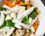 お一人様野菜たっぷりレモン味噌味洋風炒飯作り方11写真