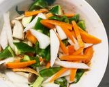 お一人様野菜たっぷりオイレモン味洋風炒飯作り方11写真
