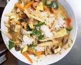 お一人様野菜たっぷりオイレモン味洋風炒飯作り方16写真
