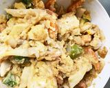 お一人様野菜たっぷりレモン味噌味洋風炒飯作り方20写真