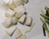 暑気払い。レンジでとうがんと鶏肉のスープ作り方1写真