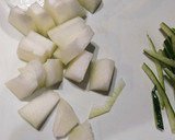暑気払い。レンジでとうがんと鶏肉のスープ作り方1写真