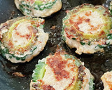 簡単！美味しい！ゴーヤのはさみ焼き作り方5写真