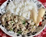豚肉の葱塩バジル焼き作り方2写真
