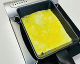 あま酒で作るふわふわ卵焼き(厚焼き玉子)作り方3写真