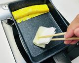 あま酒で作るふわふわ卵焼き(厚焼き玉子)作り方5写真