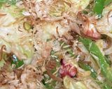 粉不使用【キャベツ✖️たこ】お好み風炒め作り方9写真