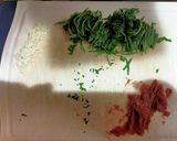 大葉と梅のパスタ作り方2写真