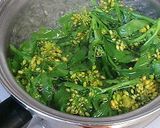 ☆たけのこと明太子の春の菜の花パスタ☆作り方1写真