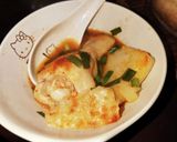 大根餅と手羽元の唐辛子スープ雑煮作り方8写真
