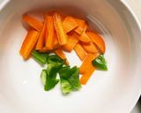 お一人様野菜たっぷりさっぱりウインナー丼作り方5写真
