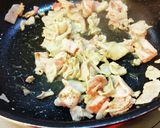 豚バラねぎ味噌炒め。作り方4写真