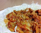 豚バラねぎ味噌炒め。作り方8写真