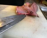 魚の捌きかた(例:イナダ)作り方8写真
