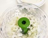新玉ねぎで食べる冷やしトマト作り方3写真