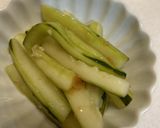 おばけきゅうりの梅漬け作り方4写真