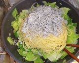 しらすとキャベツのペペロンチーノ作り方4写真