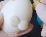 ゆで卵で♪すみっコぐらし♪作り方10写真