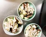 肉無チクワトマト旨辛親子丼味野菜炒め作り方10写真
