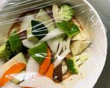肉無チクワトマトキムチ親子丼味野菜炒め作り方12写真