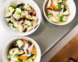 肉無チクワトマトキムチ親子丼味野菜炒め作り方13写真