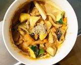 肉無チクワトマト旨辛親子丼味野菜炒め作り方19写真