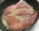 あかうお塩麹と青梗菜の小柱和えプレート作り方3写真