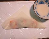 海老と青紫蘇とチーズの洋風春巻き作り方37写真
