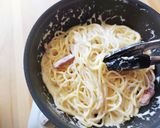 ベーコン入り！レモンクリームパスタ作り方6写真