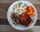 不器用焼豚ちまき風炊き込みご飯作り方2写真