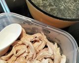 鶏むねでサラダチキン！冷し中華の具に！作り方5写真