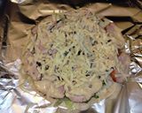 合鴨パストラミ＆葱のピザ作り方4写真