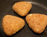 ○チーズ入り焼きおにぎり作り方3写真
