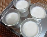 ★低糖質！スイカとミルクの２層ゼリー♪作り方7写真