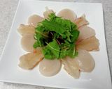 生赤海老と生ホタテのアジアンカルパッチョ作り方5写真